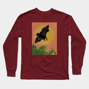 Sunset and Pteropus Long Sleeve T-Shirt